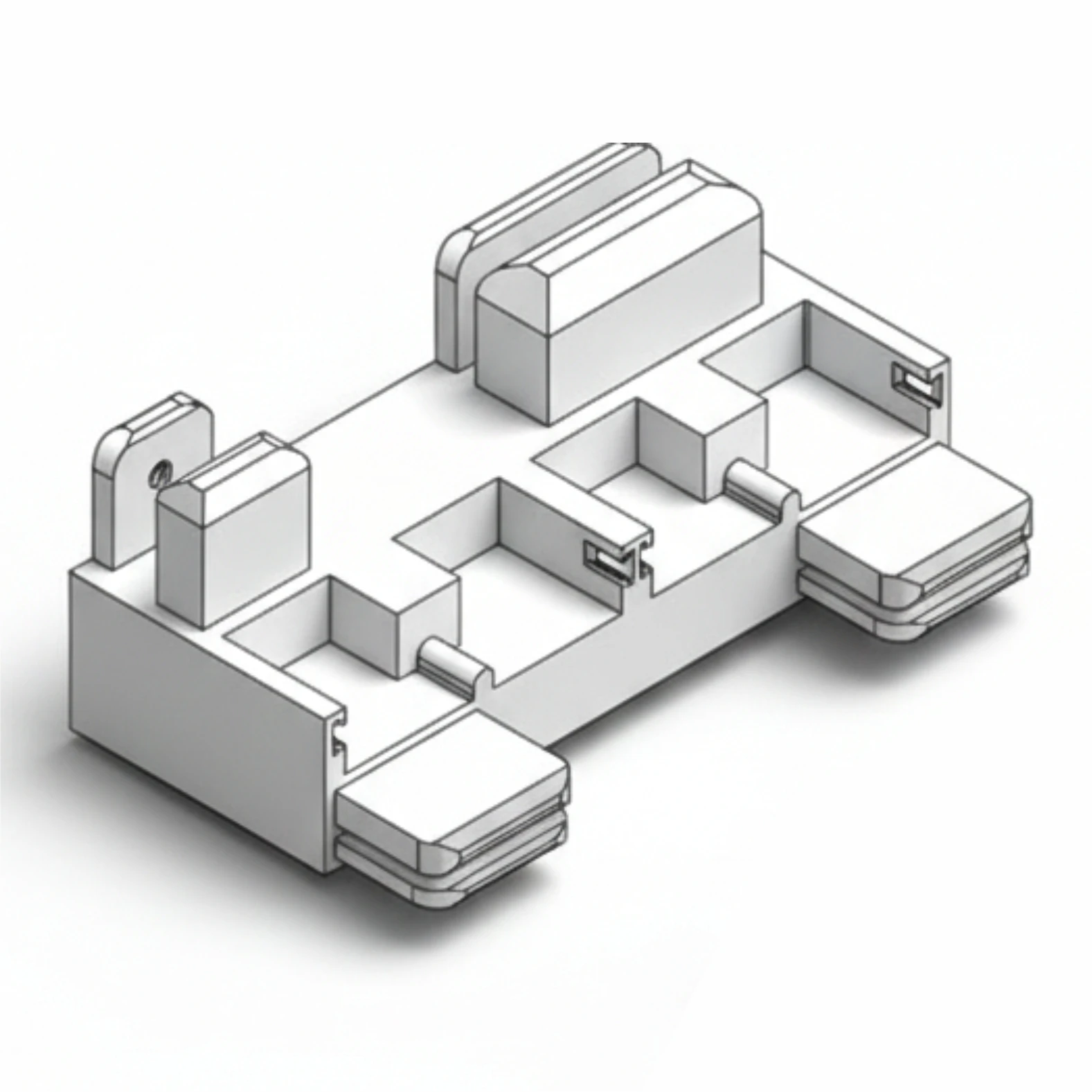 Hayline Alüminyum Eşik Yan Kapağı