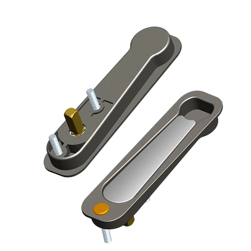 Gömme Gizli Sürme Kolu - Zamak